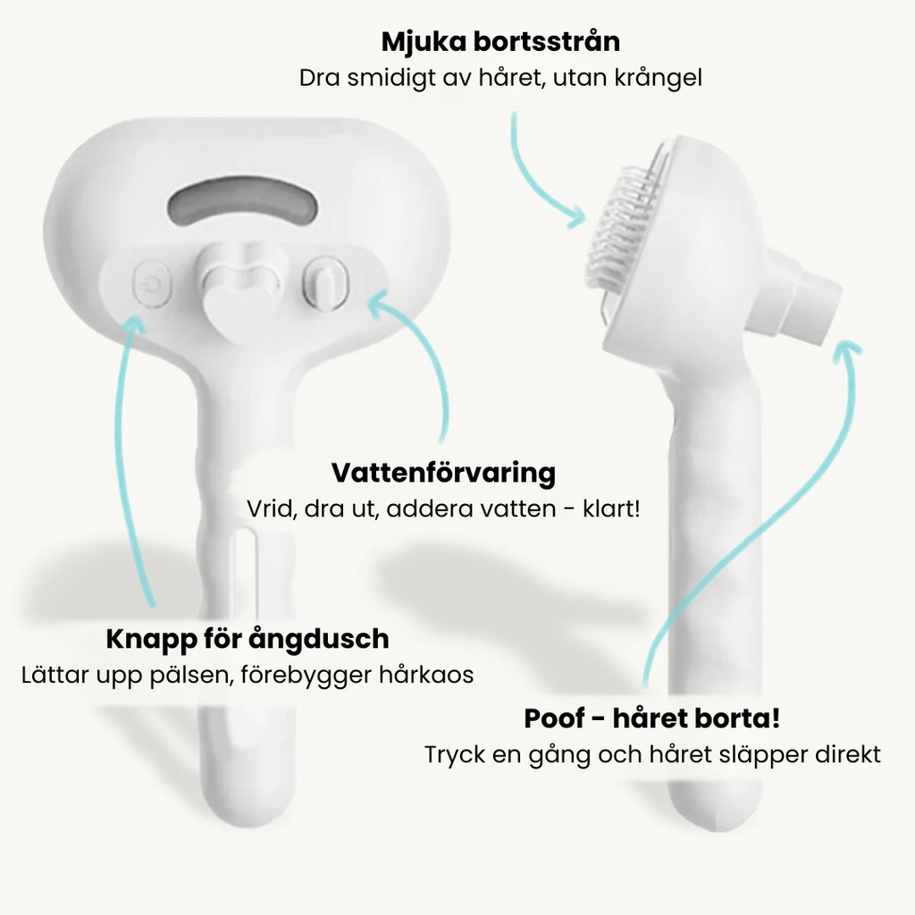 Steamly - En lugnare pälsvårdsrutin